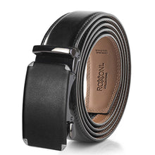 Load image into Gallery viewer, Men’s Genuine Leather Ratchet Belt with Automatic Buckle - krisglamcloset