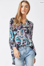 Load image into Gallery viewer, 3/4 Sleeve LIZZY Wrinkle Free Blouse - krisglamcloset