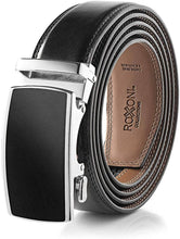 Load image into Gallery viewer, Men’s Genuine Leather Ratchet Belt with Automatic Buckle - krisglamcloset