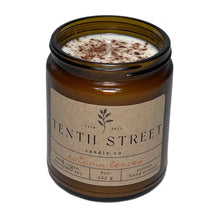 Load image into Gallery viewer, Soy Wax Candle 8 oz. Amber Glass Jar - krisglamcloset