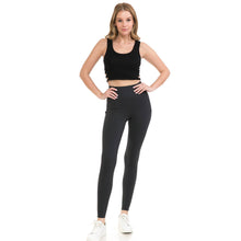 Load image into Gallery viewer, High Waist Activewear Leggings - Side Pockets - krisglamcloset