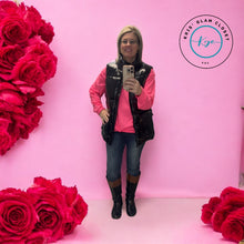 Load image into Gallery viewer, LOVED NEON PINK LS TOP SELLING VALENTINE EVERYDAY GRAPHIC LONG SLEEVE - krisglamcloset