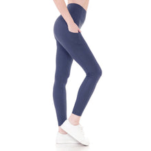 Load image into Gallery viewer, High Waist Activewear Leggings - Side Pockets - krisglamcloset