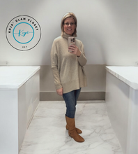 Load image into Gallery viewer, Not Done Yet Turtleneck Sweater - krisglamcloset