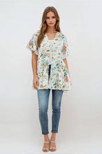 Load image into Gallery viewer, Breezy Bloom Tiered Kimono - krisglamcloset
