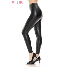 Load image into Gallery viewer, Fleece Lined Faux Leather Leggings - krisglamcloset