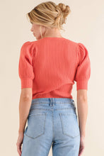 Load image into Gallery viewer, Puffed Half Sleeve Rib Basic Bodysuit - krisglamcloset