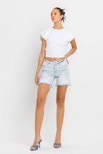 Load image into Gallery viewer, VERVET LORETTA MID RISE DISTRESSED STRETCH SHORTS - krisglamcloset