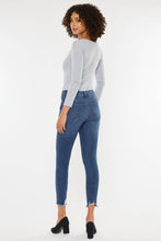 Load image into Gallery viewer, KanCan HIgh Rise Skinny Stretch Frayed Hem: MEDIUM - krisglamcloset