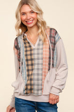 Load image into Gallery viewer, French Terry Color Block Shirt - krisglamcloset