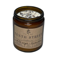 Load image into Gallery viewer, Soy Wax Candle 8 oz. Amber Glass Jar - krisglamcloset