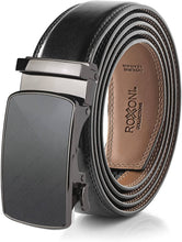 Load image into Gallery viewer, Men’s Genuine Leather Ratchet Belt with Automatic Buckle - krisglamcloset