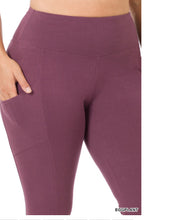Load image into Gallery viewer, Zenana Plus Wide Waistband Pocket Full Length Leggings - krisglamcloset