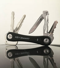 Load image into Gallery viewer, KeySmart Pro w/Tile Tracking | Holds 14 Keys: BLACK - krisglamcloset