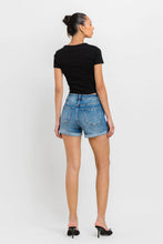 Load image into Gallery viewer, VERVET CORTNEY SUPER HIGH RISE BUTTON UP MOM SHORTS - krisglamcloset