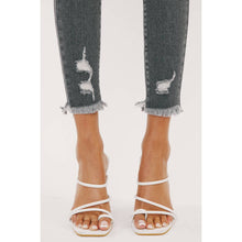 Load image into Gallery viewer, KanCan High Rise DARK GREY Frayed Hem - krisglamcloset