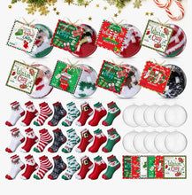 Load image into Gallery viewer, Christmas Ball Fuzzy Socks - krisglamcloset