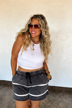 Load image into Gallery viewer, MCKINLEY STRIPE LOUNGE SHORTS - krisglamcloset