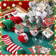 Load image into Gallery viewer, Christmas Ball Fuzzy Socks - krisglamcloset