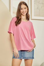 Load image into Gallery viewer, Solid Round Neck Top - krisglamcloset