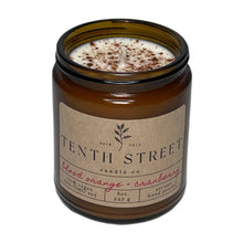 Load image into Gallery viewer, Soy Wax Candle 8 oz. Amber Glass Jar - krisglamcloset