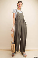 Load image into Gallery viewer, OVERALL RAYON CREPE JUMPSUIT - krisglamcloset