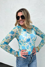 Load image into Gallery viewer, VINTAGE FLORAL MESH TOPS - krisglamcloset