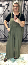 Load image into Gallery viewer, OVERALL RAYON CREPE JUMPSUIT - krisglamcloset