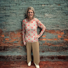 Load image into Gallery viewer, VINTAGE FLORAL MESH TOPS - krisglamcloset