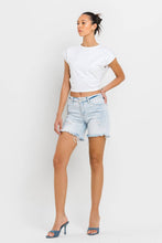 Load image into Gallery viewer, VERVET LORETTA MID RISE DISTRESSED STRETCH SHORTS - krisglamcloset