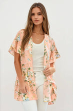 Load image into Gallery viewer, Breezy Bloom Tiered Kimono - krisglamcloset