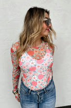 Load image into Gallery viewer, VINTAGE FLORAL MESH TOPS - krisglamcloset