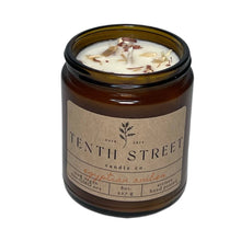 Load image into Gallery viewer, Soy Wax Candle 8 oz. Amber Glass Jar - krisglamcloset