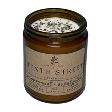 Load image into Gallery viewer, Soy Wax Candle 8 oz. Amber Glass Jar - krisglamcloset