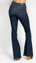 Load image into Gallery viewer, Judy Blue High Waist Raw Hem Flare - krisglamcloset