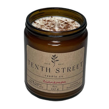 Load image into Gallery viewer, Soy Wax Candle 8 oz. Amber Glass Jar - krisglamcloset