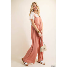 Load image into Gallery viewer, OVERALL RAYON CREPE JUMPSUIT - krisglamcloset