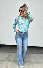 Load image into Gallery viewer, VINTAGE FLORAL MESH TOPS - krisglamcloset