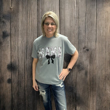 Load image into Gallery viewer, Floral Mama Comfort Color Tee – Gray - krisglamcloset