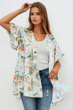 Load image into Gallery viewer, Breezy Bloom Tiered Kimono - krisglamcloset