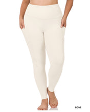 Load image into Gallery viewer, Zenana Plus Wide Waistband Pocket Full Length Leggings - krisglamcloset