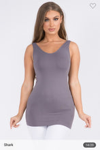 Load image into Gallery viewer, Reversible V or U Neckline Seamless Tank - krisglamcloset