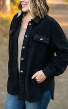 Load image into Gallery viewer, Jordan Shacket - Black - krisglamcloset