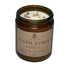 Load image into Gallery viewer, Soy Wax Candle 8 oz. Amber Glass Jar - krisglamcloset