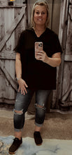 Load image into Gallery viewer, COLLAR NECK SOLID TOP - krisglamcloset