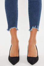 Load image into Gallery viewer, KanCan HIgh Rise Skinny Stretch Frayed Hem: MEDIUM - krisglamcloset