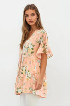 Load image into Gallery viewer, Breezy Bloom Tiered Kimono - krisglamcloset