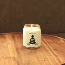 Load image into Gallery viewer, Zen Af (Green) relaxing and funny candle -9 oz - krisglamcloset