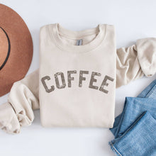 Load image into Gallery viewer, Coffee Crewneck Sweatshirt, Coffee Lover, Coffee Sweatshirt - krisglamcloset