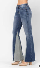 Load image into Gallery viewer, Judy Blue Midrise Inseam Panel Flare - krisglamcloset